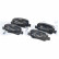 Brake Pad Set, disc brake LP2206 Delphi