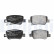 Brake Pad Set, disc brake LP2206 Delphi, Thumbnail 2