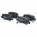 Brake Pad Set, disc brake LP2206 Delphi, Thumbnail 2