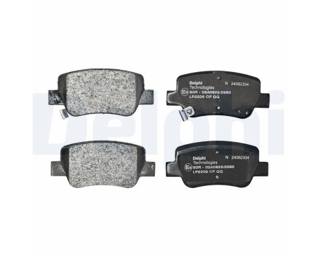 Brake Pad Set, disc brake LP2206 Delphi, Image 3