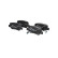 Brake Pad Set, disc brake LP2206 Delphi