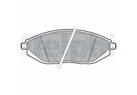 Brake Pad Set, disc brake LP2218 Delphi