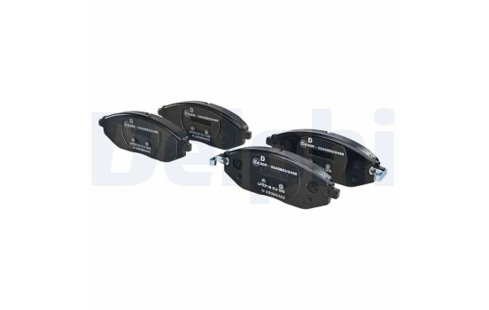 Brake Pad Set, disc brake LP2218 Delphi