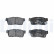 Brake pad set, disc brake LP2219 Delphi, Thumbnail 2