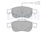 Brake Pad Set, disc brake LP2220 Delphi