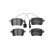 Brake Pad Set, disc brake LP2222 Delphi, Thumbnail 2