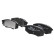 Brake Pad Set, disc brake LP2227 Delphi, Thumbnail 2