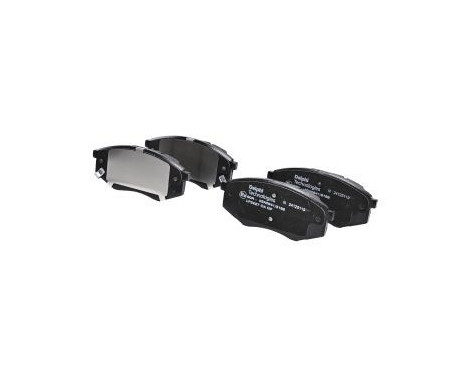 Brake Pad Set, disc brake LP2227 Delphi