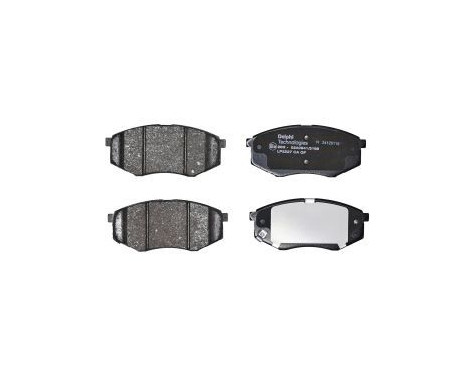 Brake Pad Set, disc brake LP2227 Delphi, Image 2