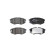 Brake Pad Set, disc brake LP2227 Delphi, Thumbnail 2