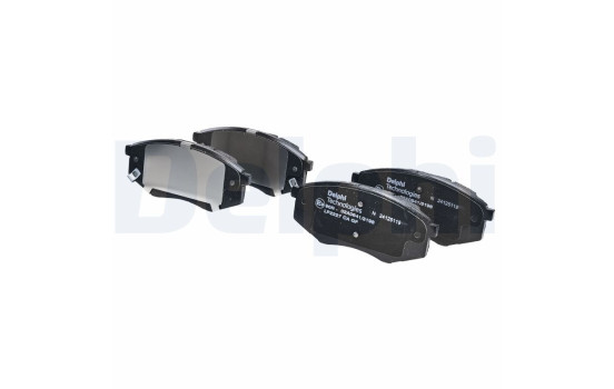 Brake Pad Set, disc brake LP2227 Delphi