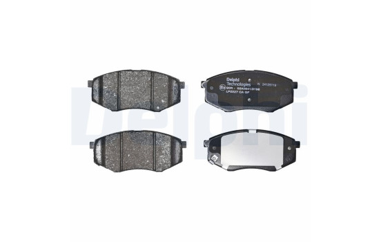 Brake Pad Set, disc brake LP2227 Delphi, Image 2