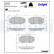 Brake Pad Set, disc brake LP2227 Delphi, Thumbnail 3