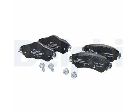 Brake Pad Set, disc brake LP2228 Delphi, Image 2