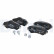 Brake Pad Set, disc brake LP2228 Delphi, Thumbnail 2