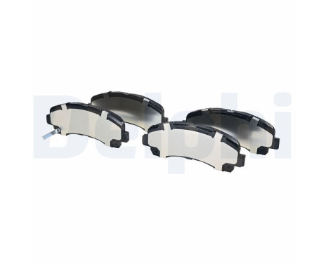 Brake Pad Set, disc brake LP2229 Delphi, Image 2