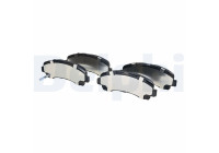 Brake Pad Set, disc brake LP2229 Delphi