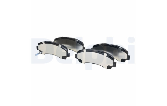 Brake Pad Set, disc brake LP2229 Delphi