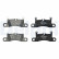 Brake Pad Set, disc brake LP2233 Delphi, Thumbnail 3