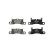 Brake Pad Set, disc brake LP2233 Delphi, Thumbnail 2