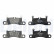 Brake Pad Set, disc brake LP2233 Delphi, Thumbnail 2