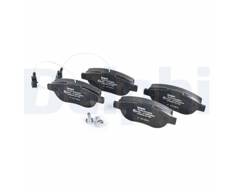 Brake Pad Set, disc brake LP2240 Delphi