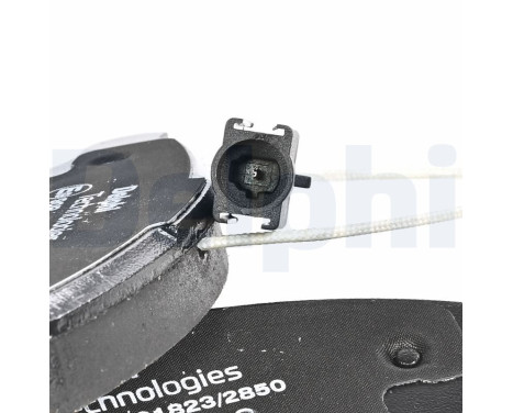 Brake Pad Set, disc brake LP2240 Delphi, Image 3