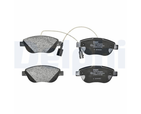 Brake Pad Set, disc brake LP2240 Delphi, Image 3