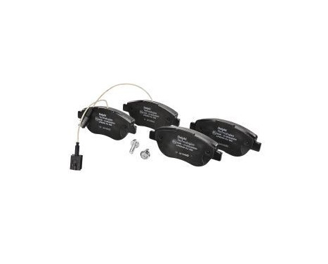 Brake Pad Set, disc brake LP2240 Delphi