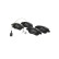 Brake Pad Set, disc brake LP2240 Delphi