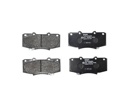 Brake Pad Set, disc brake LP2244 Delphi, Image 3