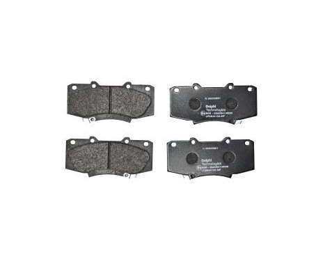 Brake Pad Set, disc brake LP2244 Delphi, Image 2