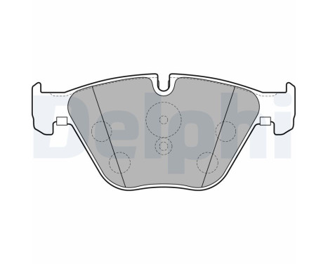 Brake Pad Set, disc brake LP2245 Delphi