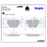 Brake Pad Set, disc brake LP2245 Delphi, Thumbnail 3