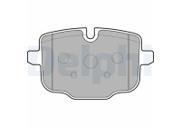 Brake Pad Set, disc brake LP2246 Delphi