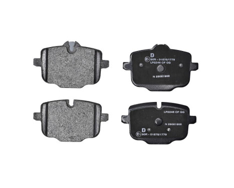 Brake Pad Set, disc brake LP2246 Delphi, Image 3
