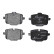 Brake Pad Set, disc brake LP2246 Delphi, Thumbnail 3