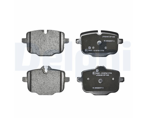 Brake Pad Set, disc brake LP2246 Delphi, Image 3