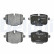 Brake Pad Set, disc brake LP2246 Delphi, Thumbnail 3
