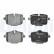 Brake Pad Set, disc brake LP2246 Delphi, Thumbnail 2