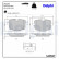 Brake Pad Set, disc brake LP2246 Delphi, Thumbnail 3