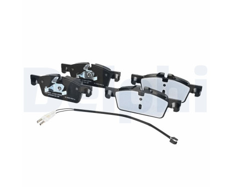 Brake Pad Set, disc brake LP2248 Delphi, Image 2