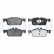 Brake Pad Set, disc brake LP2248 Delphi, Thumbnail 2