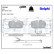Brake Pad Set, disc brake LP2248 Delphi, Thumbnail 3