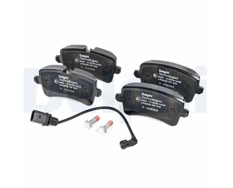 Brake Pad Set, disc brake LP2249 Delphi