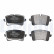 Brake Pad Set, disc brake LP2249 Delphi, Thumbnail 2