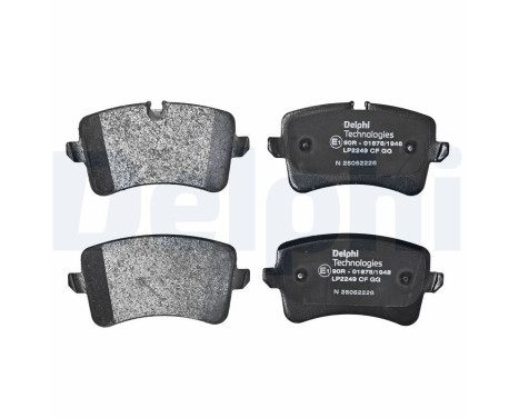 Brake Pad Set, disc brake LP2249 Delphi, Image 3