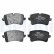 Brake Pad Set, disc brake LP2249 Delphi, Thumbnail 3