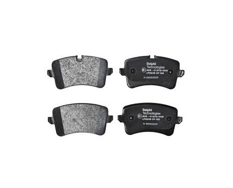 Brake Pad Set, disc brake LP2249 Delphi, Image 2