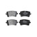 Brake Pad Set, disc brake LP2249 Delphi, Thumbnail 2
